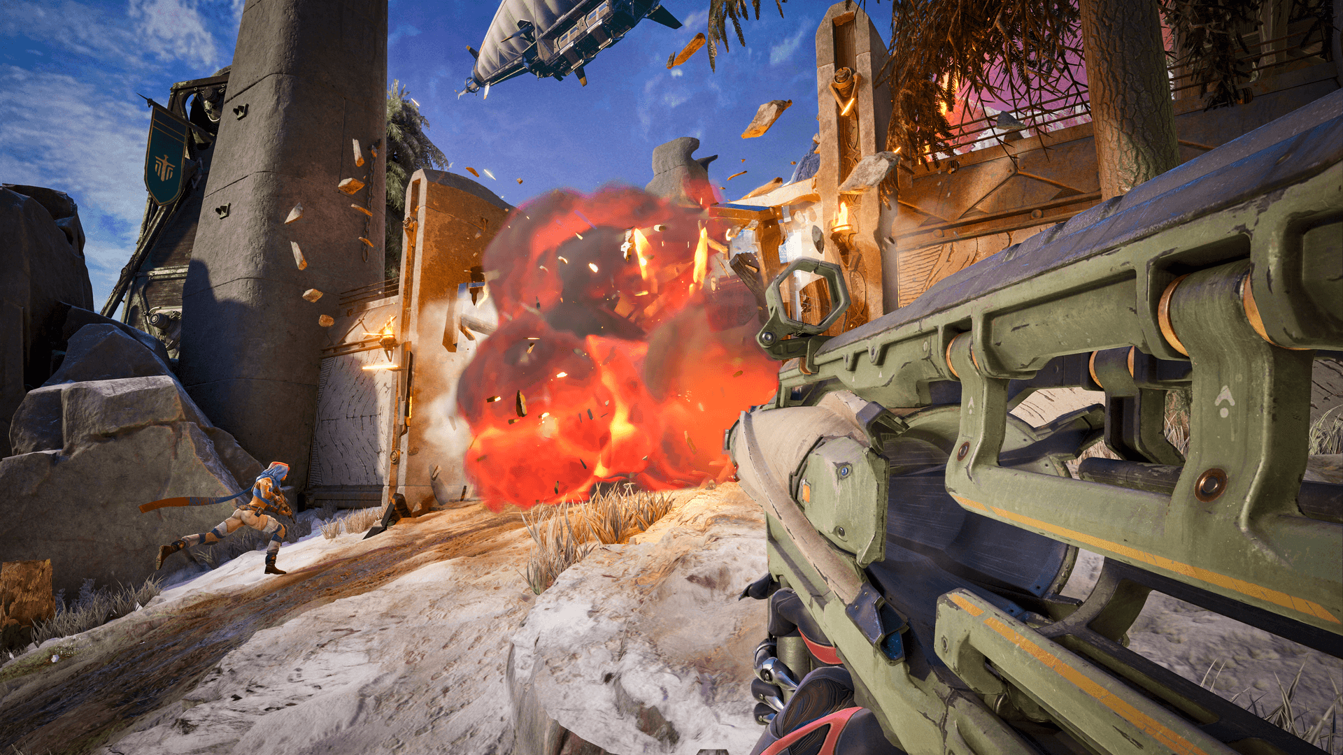 Highguard base defense and strategic gameplay